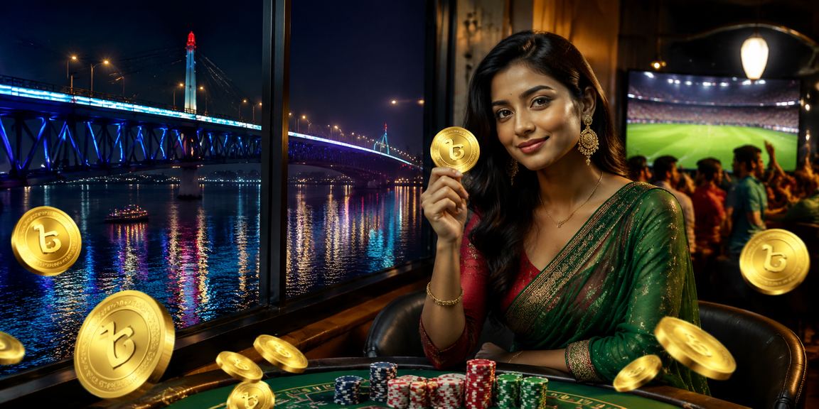 A user from Mymensingh playing Baccarat on bengal win